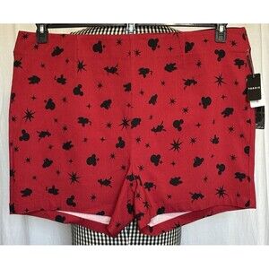 Torrid Disney Americana Mickey & Friends Pull On Comfy Shorts Size 4 4X 26 NWT